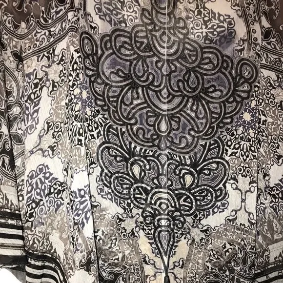 World Unity Pattern Printed stone emblished front - Picture 5 of 6